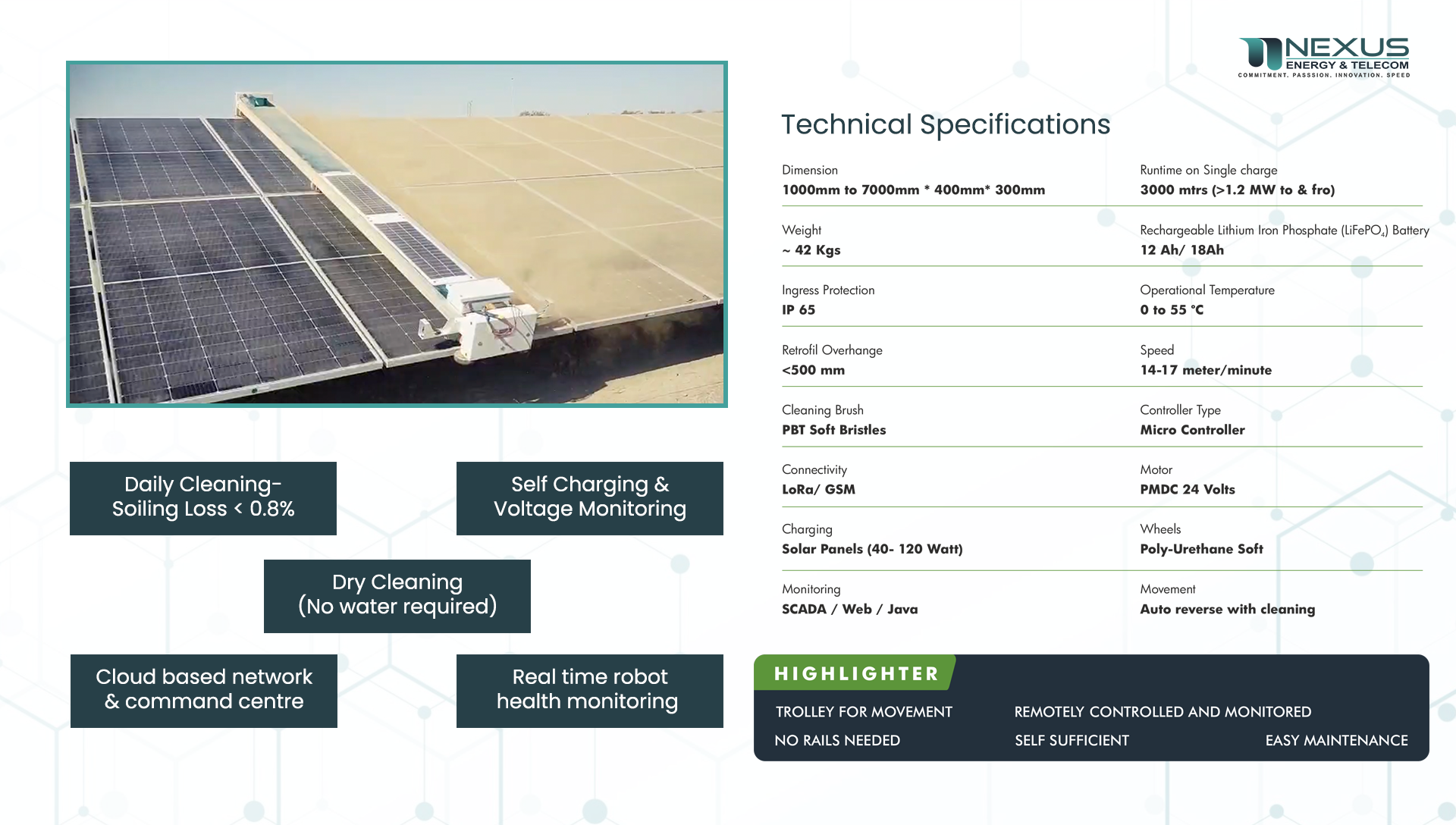 robotic pv cleaner